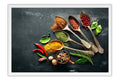 Poster Temperos - Cozinha - Chef - Comida - Culinária