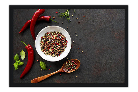 Poster Temperos - Cozinha - Chef - Comida - Culinária