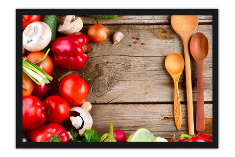 Poster Temperos - Cozinha - Chef - Comida - Culinária