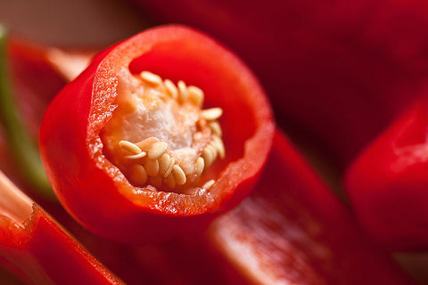 Poster Pimenta Close-up - Temperos - Cozinha - Chef - Comida - Culinária