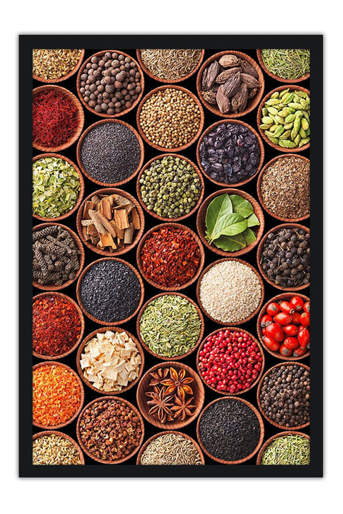 Poster Temperos - Cozinha - Chef - Comida - Culinária