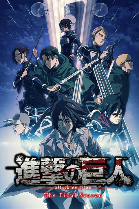 Poster Ataque dos Titãs - Animes