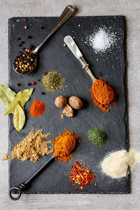 Poster Temperos - Cozinha - Chef - Comida - Culinária