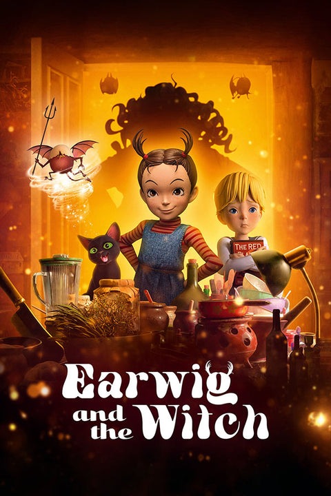 Poster Aya e a Feiticeira - Earwig and The Witch - Animes