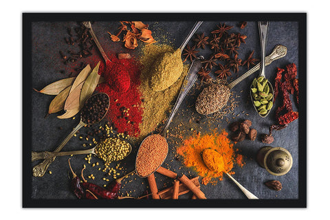 Poster Temperos - Cozinha - Chef - Comida - Culinária