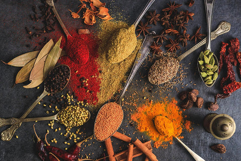 Poster Temperos - Cozinha - Chef - Comida - Culinária