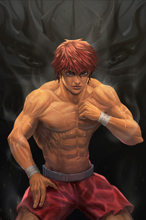 Poster Baki - Animes