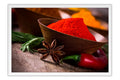 Poster Temperos - Cozinha - Chef - Comida - Culinária