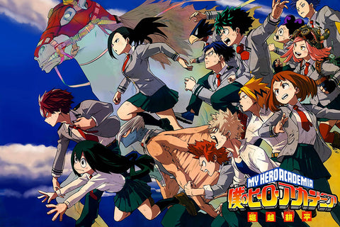 Poster Boku no Hero Academia - Animes