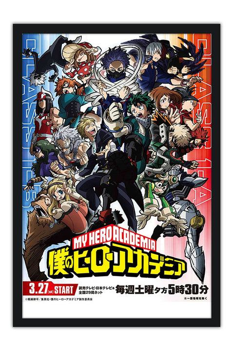 Poster Boku no Hero Academia - Animes