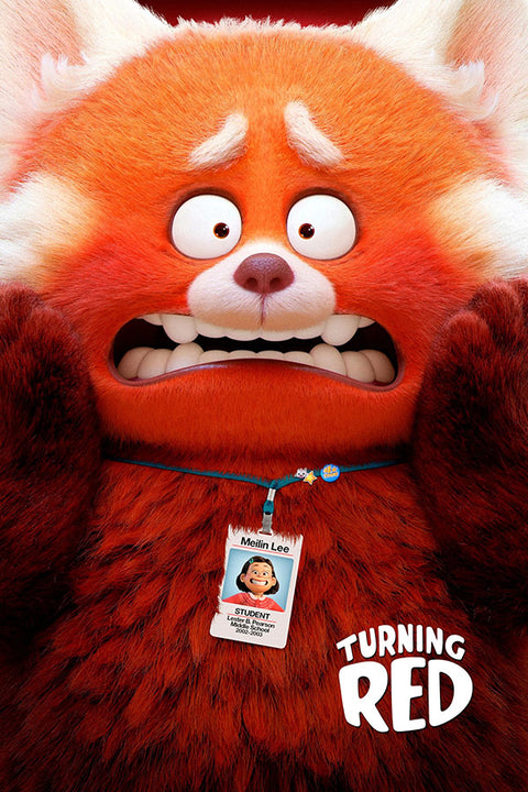 Poster Turning Red - Red Crescer é Uma Fera - Filmes - Infantil