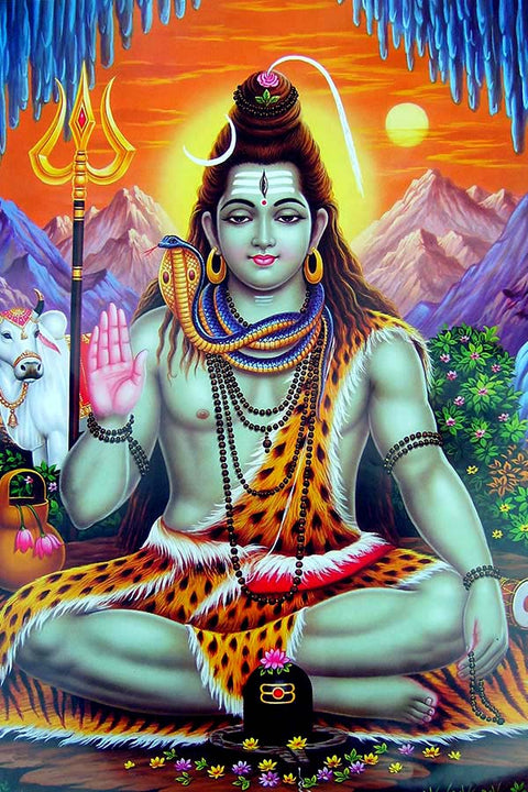 Poster Shiva - Religião