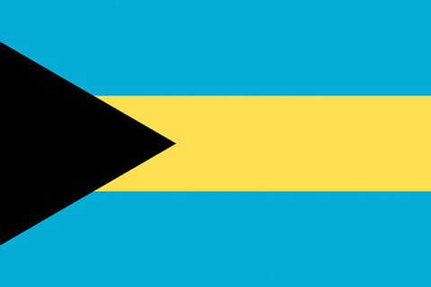 Poster Bandeira Bahamas