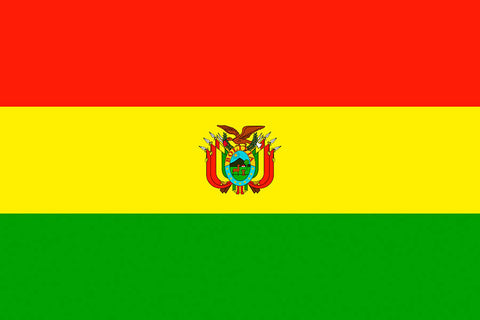 Poster Bandeira da Bolivia