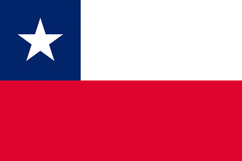 Poster Bandeira do Chile