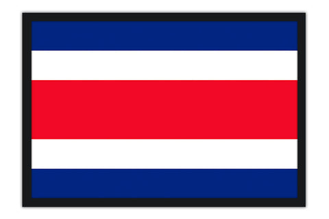 Poster Bandeira da Costa Rica