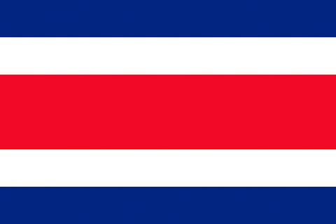 Poster Bandeira da Costa Rica