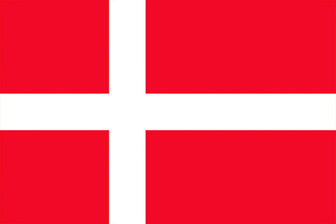 Poster Bandeira da Dinamarca