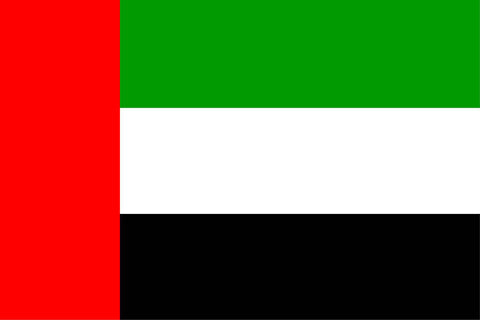 Poster Bandeira dos Emirados Arabes Unidos