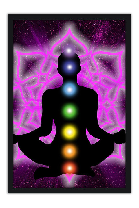 Poster Yoga - Meditação - Meditation - Chakra
