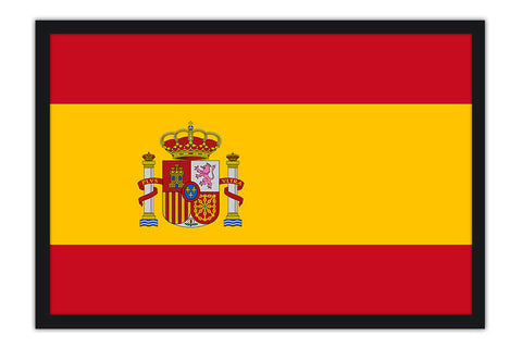 Poster Bandeira da Espanha