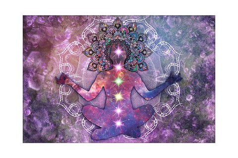 Poster Yoga - Meditação - Meditation - Chakra