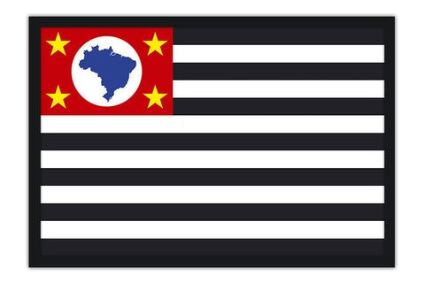 Poster Bandeira do Estado de São Paulo