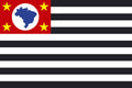 Poster Bandeira do Estado de São Paulo