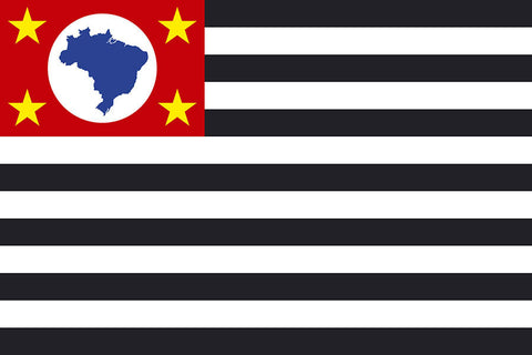 Poster Bandeira do Estado de São Paulo