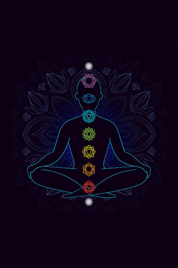 Poster Yoga - Meditação - Meditation - Chakra