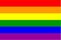 Poster Bandeira Arco Íris - Símbolo LGBT - Gay Pride - Orgulho Gay