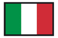 Poster Bandeira da Itália