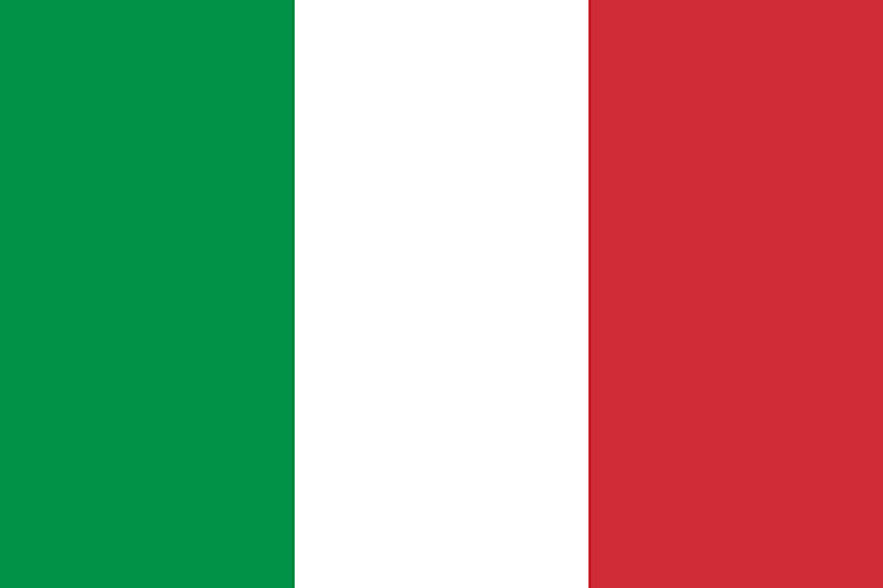 Poster Bandeira da Itália