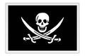 Poster Bandeira Pirata - Pérola Negra