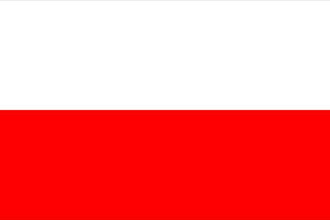 Poster Bandeira da Polônia