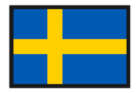 Poster Bandeira da Suécia