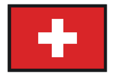 Poster Bandeira da Suíça