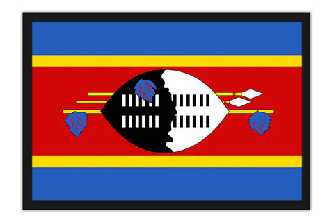 Poster Bandeira da Suazilândia