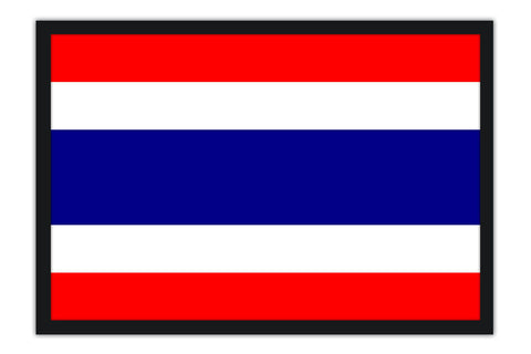 Poster Bandeira da Tailândia