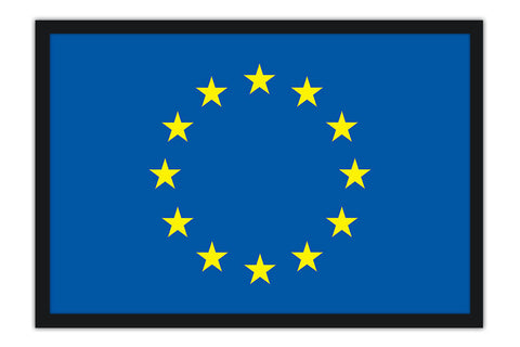 Poster Bandeira da União Européia