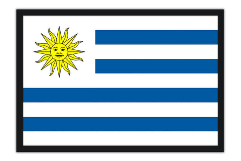 Poster Bandeira do Uruguai