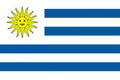 Poster Bandeira do Uruguai