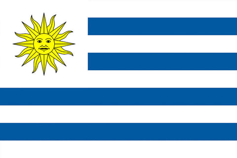 Poster Bandeira do Uruguai