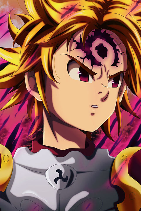 Poster Os Sete Pecados Capitais – Nanatsu no Taizai - Animes