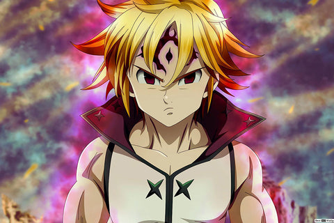 Poster Os Sete Pecados Capitais – Nanatsu no Taizai - Animes
