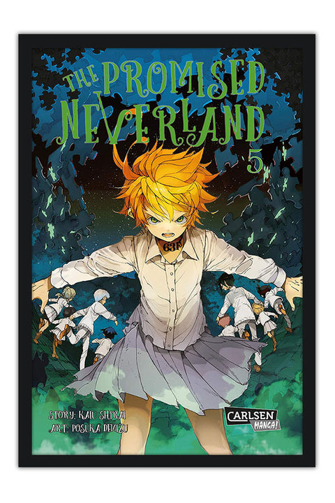 Poster The Promised Neverland - Yakusoku no Neverland- Animes