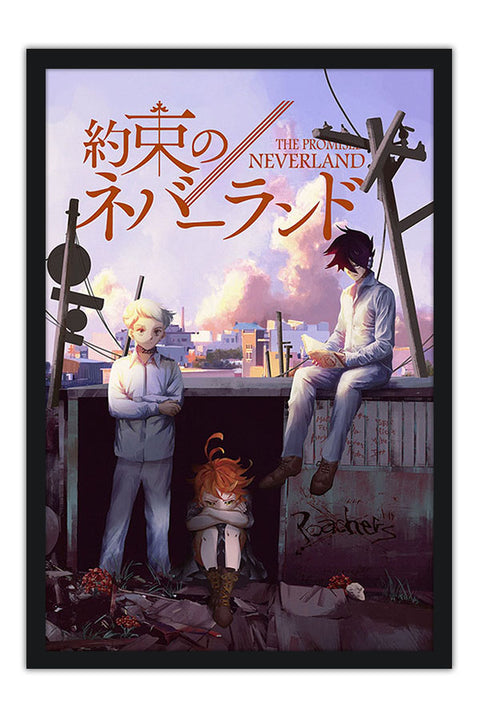Poster The Promised Neverland - Yakusoku no Neverland- Animes