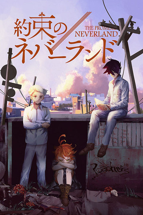 Poster The Promised Neverland - Yakusoku no Neverland- Animes
