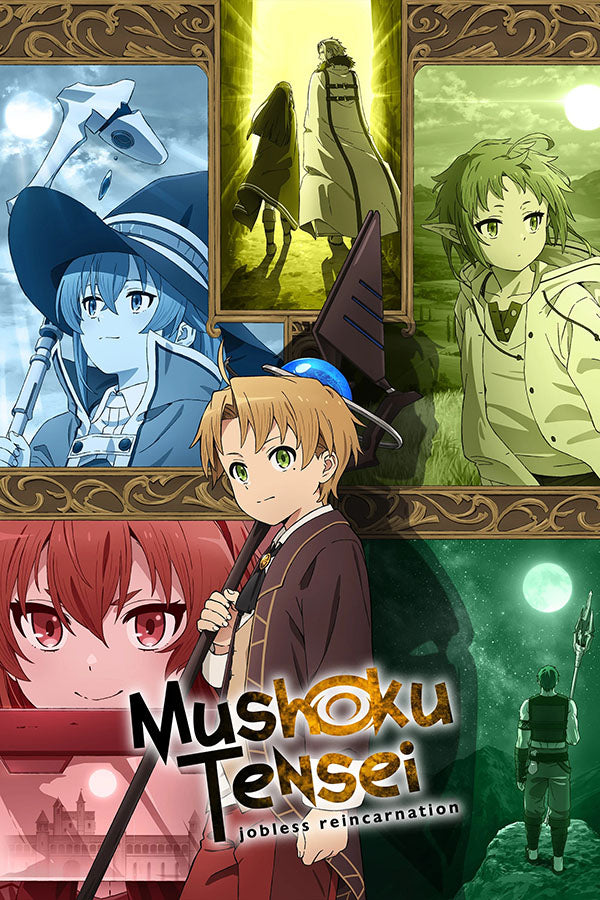 Poster Mushoku Tensei: Jobless Reincarnation - Personagens - Animes - Pôster sem moldura