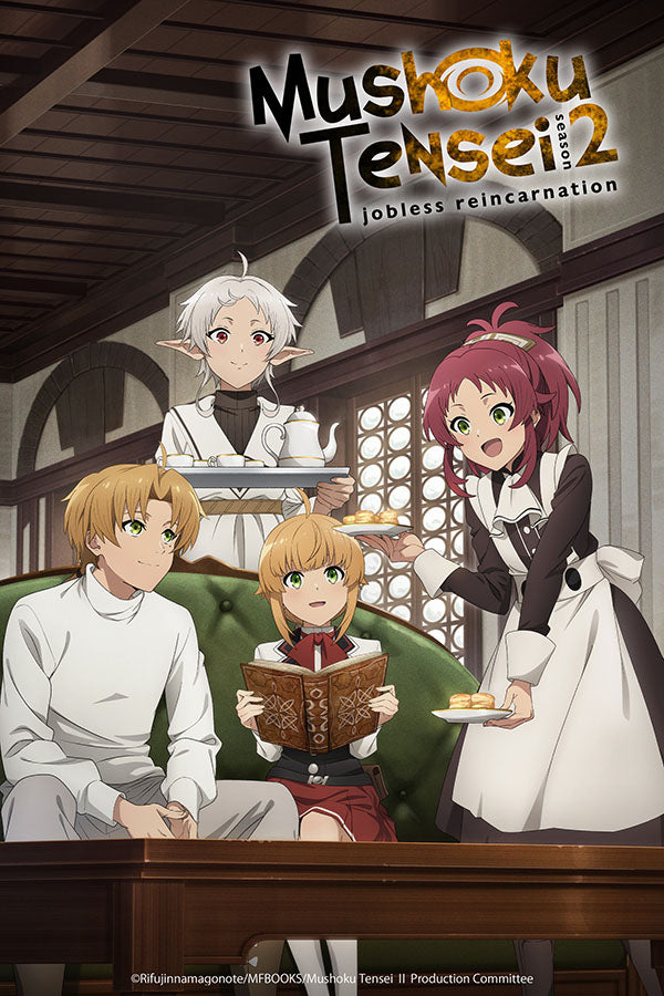 Poster Mushoku Tensei 2: Jobless Reincarnation - Animes - Pôster sem moldura